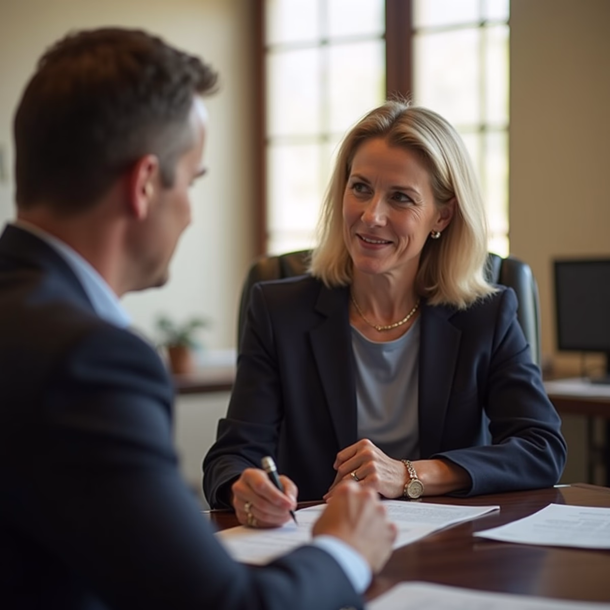 The trusts staff working under Managing Partner Steven Farley Bliss assisting Inland Empire families from the Corona office is shown conferring with trustees in the Southern California office addressing complex trust details discussing What specific delays can heirs expect