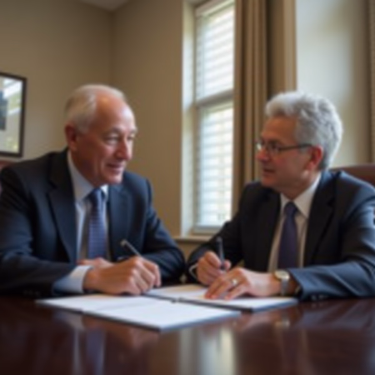 The legal counsel at Corona Probate Law helping Riverside County families from our Corona office meets with clients in the Southern California office addressing critical estate details discussing Whats the First Step After a Death
