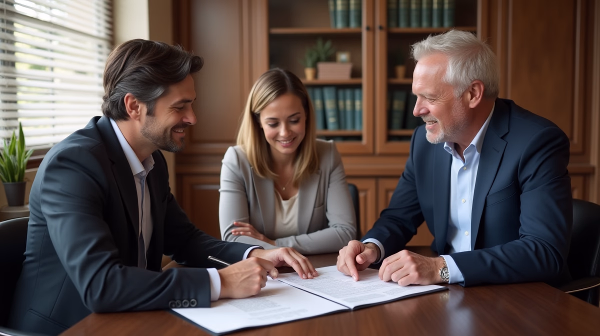 The legal counsel at Corona Probate Law helping Riverside County families from our Corona office meets with clients in the Southern California office addressing critical estate details discussing When Do Executor Powers End