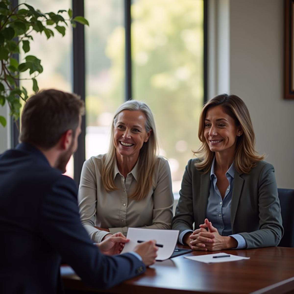 The trusts staff working under Managing Partner Steven Farley Bliss assisting Inland Empire families from the Corona office is shown conferring with trustees in the Southern California office addressing complex trust details discussing When Does the 120Day Clock Start