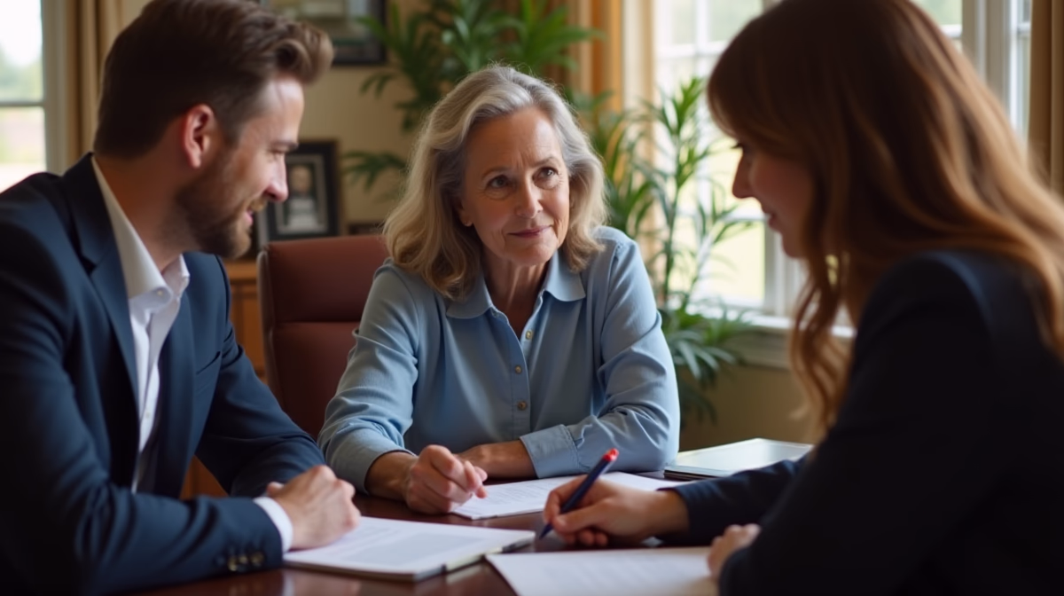 The legal counsel at Corona Probate Law helping Riverside County families from our Corona office meets with clients in the Southern California office addressing critical estate details discussing When Must a Beneficiary Be Notified