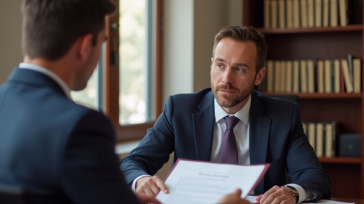The legal counsel at Corona Probate Law helping Riverside County families from our Corona office meets with clients in the Southern California office addressing critical estate details discussing When are Riverside County Tentative Rulings Posted