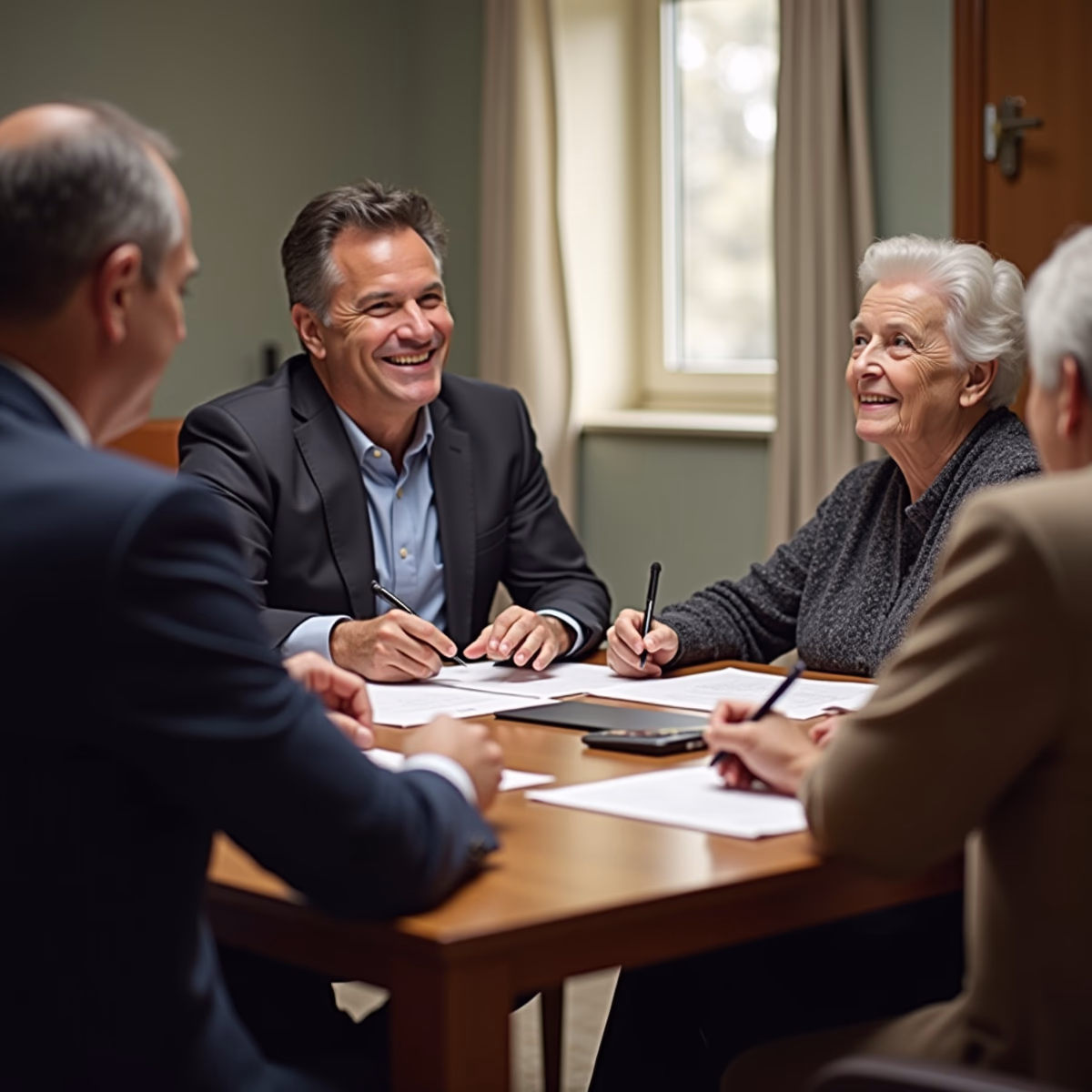 The legal counsel at Corona Probate Law helping Riverside County families from our Corona office meets with clients in the Southern California office addressing critical estate details discussing Where Are Wills Filed When Someone Dies
