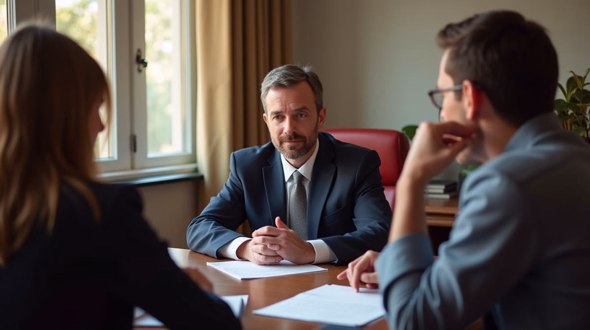 The legal counsel at Corona Probate Law helping Riverside County families from our Corona office meets with clients in the Southern California office addressing critical estate details discussing Where to File Probate in California