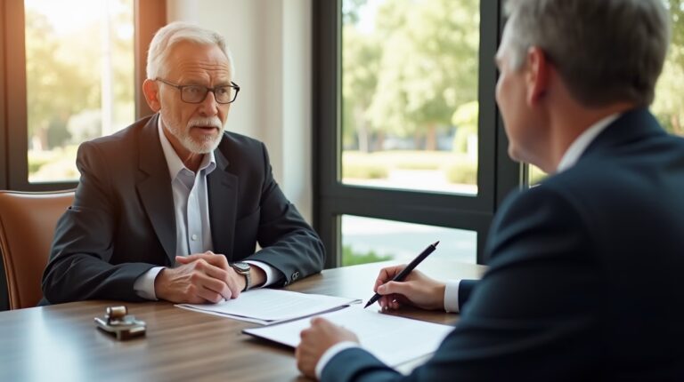 The legal counsel at Corona Probate Law helping Riverside County families from our Corona office meets with clients in the Southern California office addressing critical estate details discussing Which Debts are Discharged in Insolvency