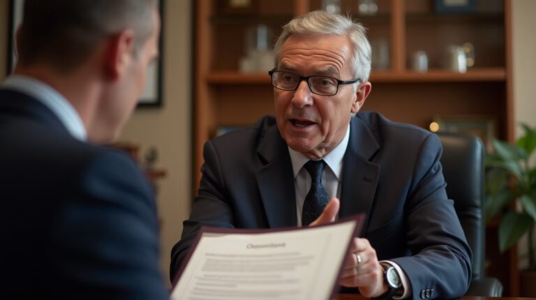 The legal counsel at Corona Probate Law helping Riverside County families from our Corona office meets with clients in the Southern California office addressing critical estate details discussing Who Has Priority to File the Petition