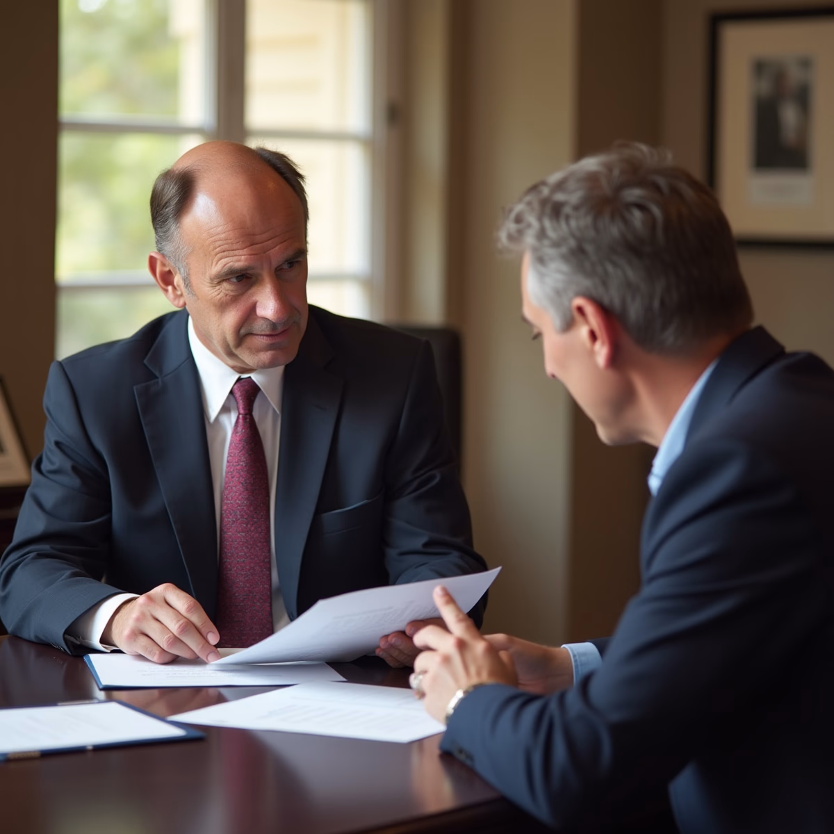 The legal counsel at Corona Probate Law helping Riverside County families from our Corona office meets with clients in the Southern California office addressing critical estate details discussing Why Did the Court Issue a Probate Note