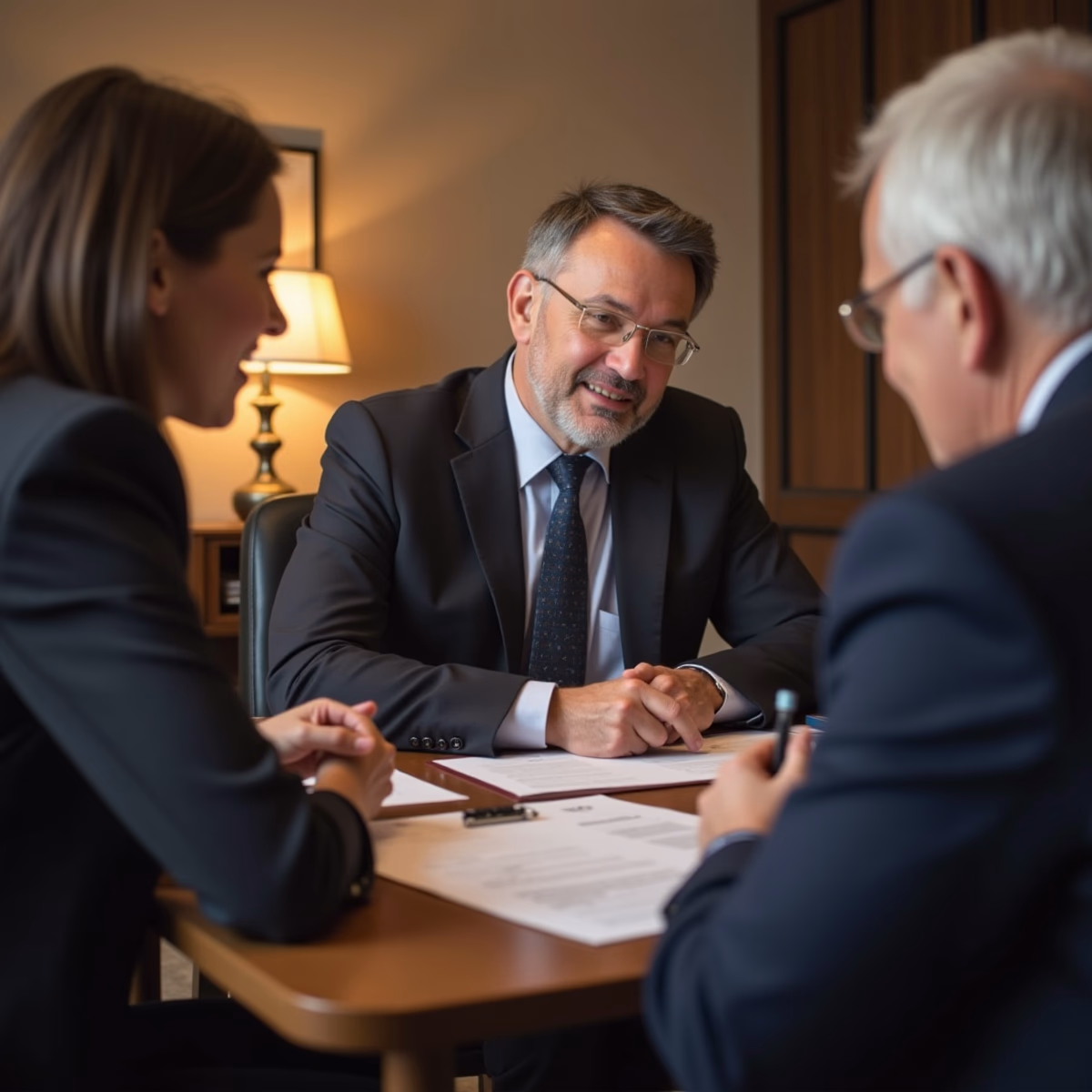 The legal counsel at Corona Probate Law helping Riverside County families from our Corona office meets with clients in the Southern California office addressing critical estate details discussing Why is a Final Discharge Petition Necessary