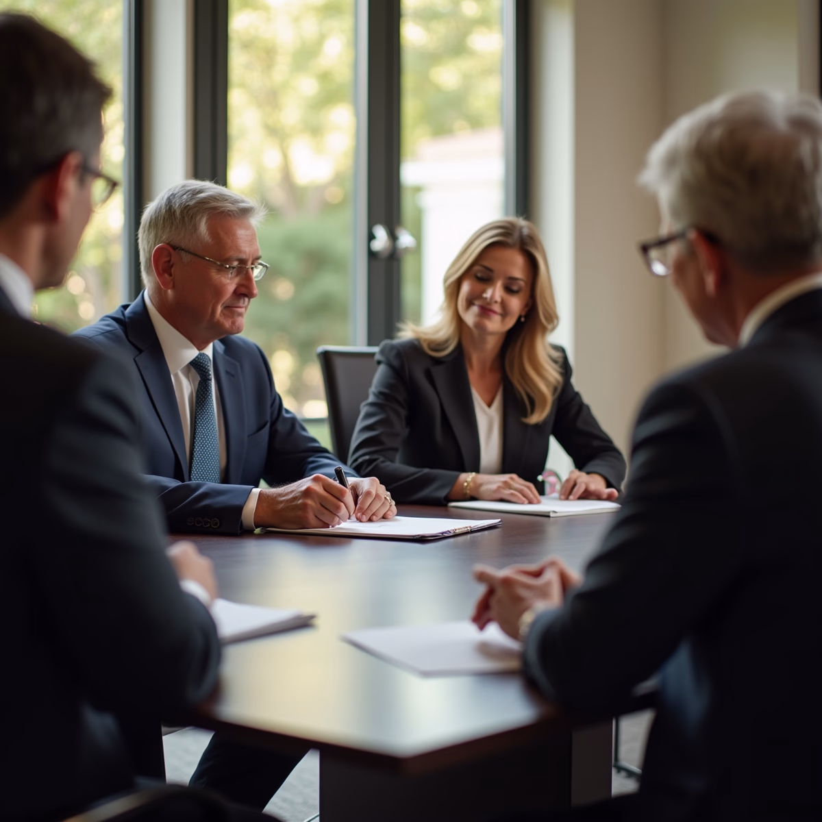 The legal counsel at Corona Probate Law helping Riverside County families from our Corona office meets with clients in the Southern California office addressing critical estate details discussing Why is the Declaration for Final Discharge So Important