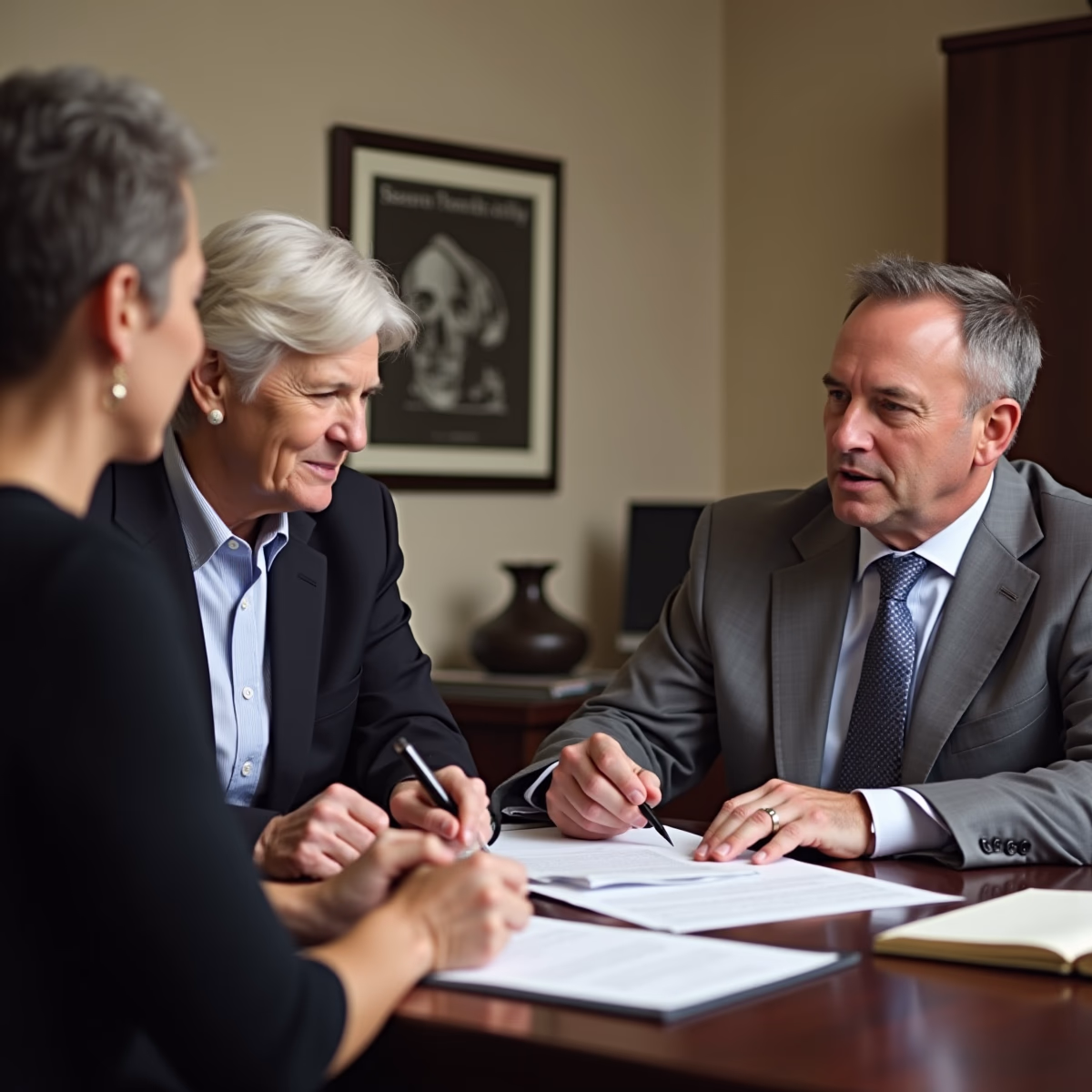 The legal counsel at Corona Probate Law helping Riverside County families from our Corona office meets with clients in the Southern California office addressing critical estate details discussing Will a Mobile Home Be Subject to Full Probate