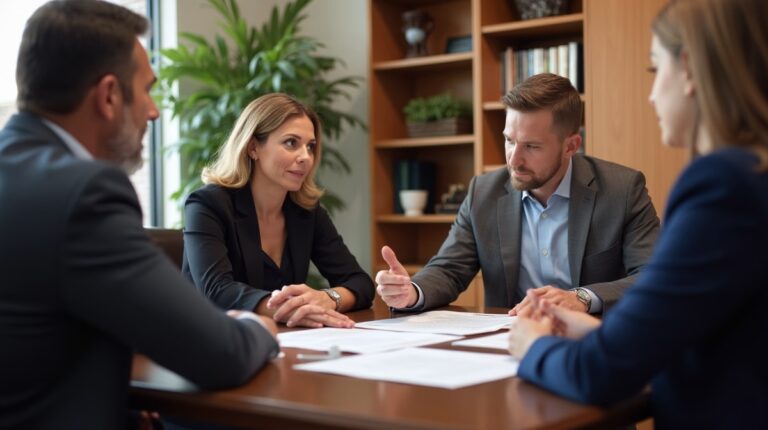 The legal counsel at Corona Probate Law helping Riverside County families from our Corona office meets with clients in the Southern California office addressing critical estate details discussing Will the Judge Dismiss My Case if I am Late