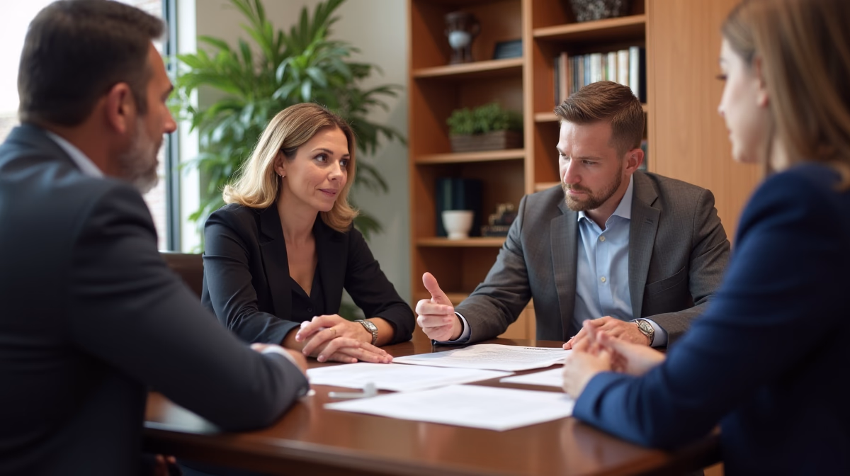 The legal counsel at Corona Probate Law helping Riverside County families from our Corona office meets with clients in the Southern California office addressing critical estate details discussing Will the Judge Dismiss My Case if I am Late
